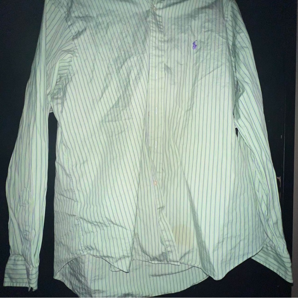Ralph Lauren Green Casual Button Down Shirt